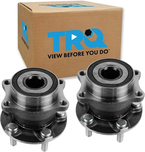Vista 133 de Conjunto de rodamiento de rueda delantera de 2 piezas y buje TRQ Compatible con Pontiac Solstice 2006-2009 Saturn Sky 2007-2010