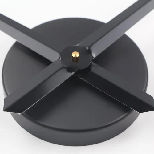 Vista 3 de Timelike - Reloj de pared, 3D, bricolaje, 1M, moderno, sin marco, grande, kit para reloj de pared 3D, bricolaje, para sala de estar, recámara.