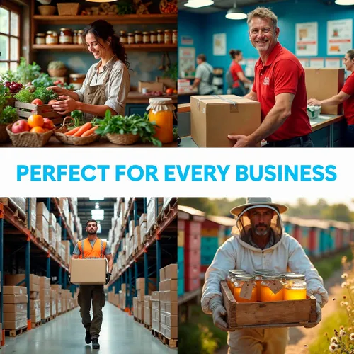 Vista 3 de Báscula de envío para pequeñas empresas – 440 lbs/0.35oz – Báscula postal digital de alta precisión con función de sujeción/tara – perfecta