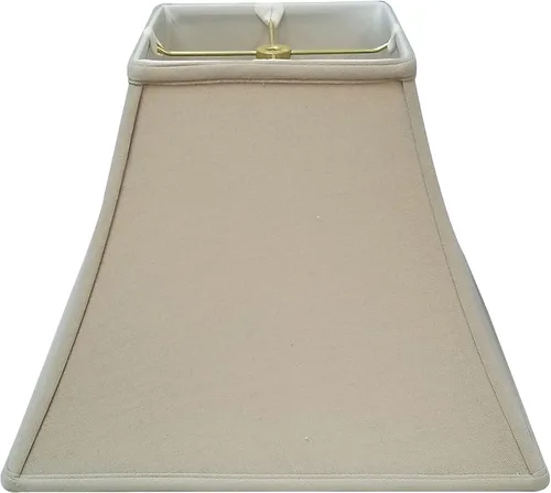 Vista 18 de Royal Designs, Inc. Serie Regal, pantalla de lámpara de campana cuadrada elegante, 4 x 10 x 8.5 pulgadas, Oro Antiguo