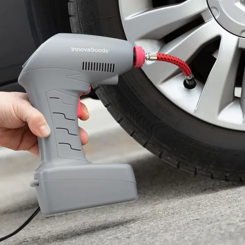 Vista 4 de Compresor de Aire Portátil con LED Airpro+ InnovaGoods