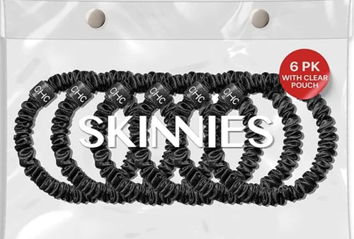 Vista 22 de SUNDAYSILKS™ - Lujosos coleteros de seda de morera para mujeres y niñas Coleteros antideslizantes y sedosos para el cabello natural, rizado, fino