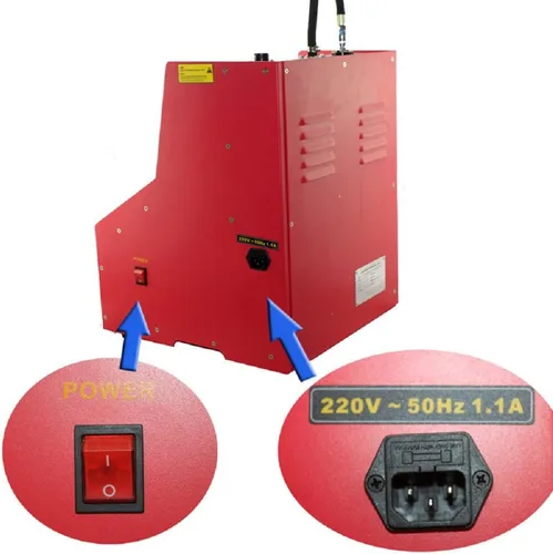 Vista 3 de Autool Launch CNC-602A sistema de inyección de combustible Herramientas de limpieza CNC602A inyector limpiador y probador con Transformador de 110