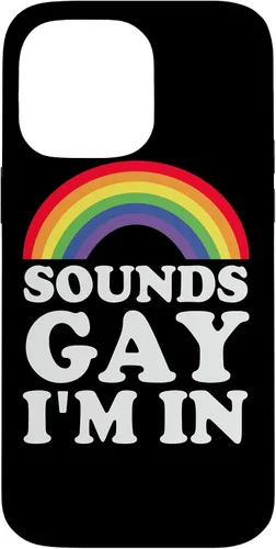 Vista 21 de Funny Gay Pride Sounds Gay I'm In LGBTQ Case for iPhone 16