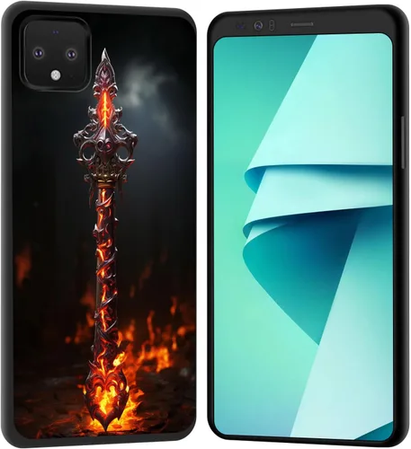 Vista 147 de Funda para Pixel 4 XL, funda de goma de silicona suave a prueba de golpes, funda protectora de cuerpo completo para Google Pixel 4 XL, ciervo