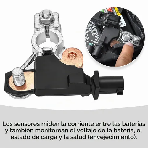 Vista 3 de Sensor de corriente de batería 38920-TR0-A02/Sensor de temperatura y voltaje de batería para Honda Civic 2012-2015, Honda Crv 2012-2016/2013-2021