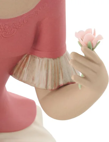 Vista 9 de NAO Reflexiones primaverales. figura de mujer de porcelana.