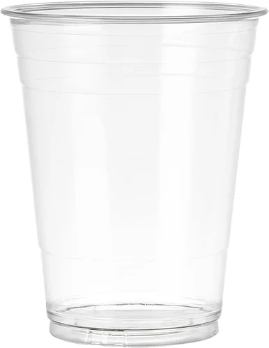 Vista 3 de FULING 100 juegos de vasos de plástico transparente de 16 onzas sin BPA, desechables