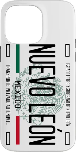 Vista 21 de Neoleonés Nuevo Leon License Plate Phone Case for iPhone 17