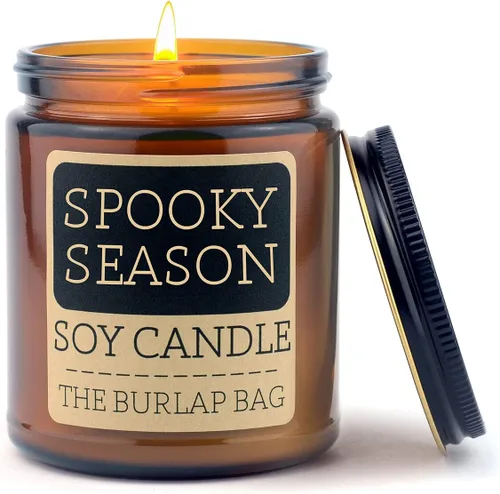 Vista 5 de Fiesta de calabaza con vela de soja de 9 oz