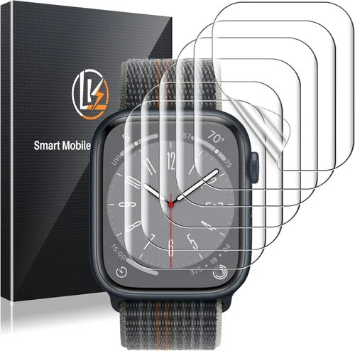 Vista 10 de LK Pack de 3 para Apple Watch Ultra 3 Protector de Pantalla 49mm [Cero-Falla] HD Top 9H Vidrio Templado Apple Watch Ultra / Ultra 2 Protector