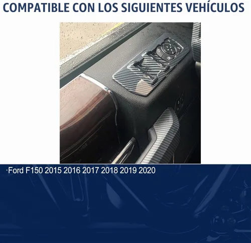 Vista 6 de FEXON - Molde elevalunas de fibra de carbono para Ford F150 2015-2020