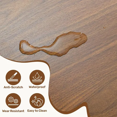 Vista 14 de Miereirl Moderno juego de comedor de 5 piezas para mesa redonda de madera de 4,31.5 pulgadas con estante de almacenamiento semiabierto y puerta