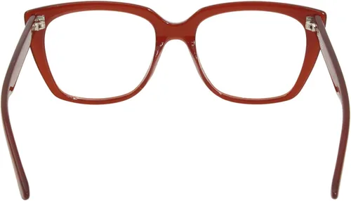 Vista 4 de Balenciaga BB0062O 004 Gafas Mujer Rojo Borde Completo Marco Óptico 2087in