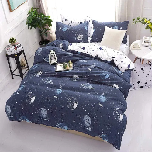 Vista 7 de Juego de funda de edredón para niños, tamaño individual, juego de ropa de cama de 3 piezas (1 funda de edredón y 2 fundas de almohada) para niños