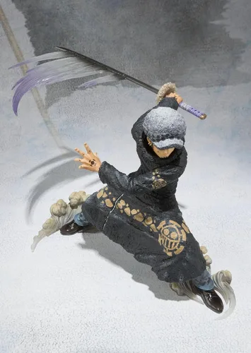 Vista 6 de Bandai Tamashii Nations Figuarts ZERO Law Battle Version Trafalgar Figura de juguete