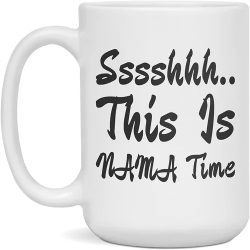 Vista 3 de This is Nama time mug, Gift for Nama, 11-Ounce White