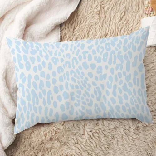 Vista 20 de ArogGeld Funda de cojín lumbar con estampado de leopardo y guepardo negro, funda de almohada para sofá, con manchas de animales marrones y negros