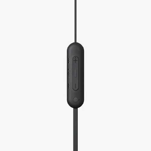 Vista 8 de Sony WI-C100 - Auriculares inalámbricos Bluetooth con micrófono integrado, color negro, (paquete de 2)