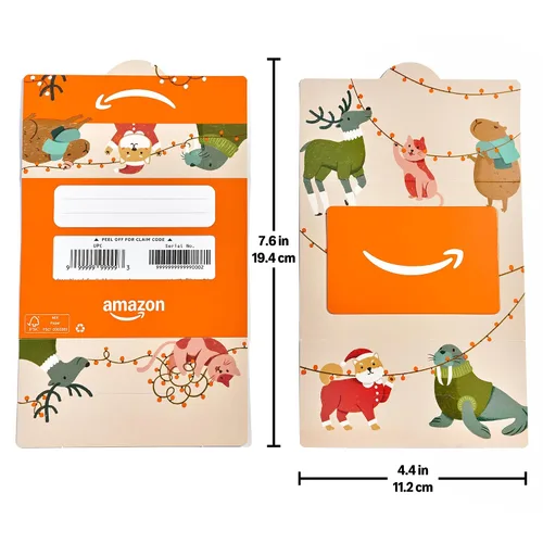Vista 5 de Amazon Physical Gift Card Seasonal
