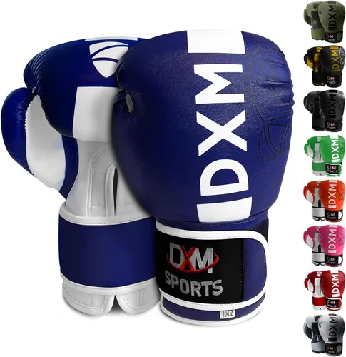 Vista 10 de Guantes de boxeo para hombres y mujeres, guantes de entrenamiento de boxeo, guantes de kickboxing, guantes de sparring, guantes de entrenamiento