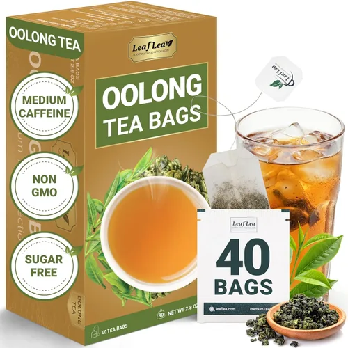 Vista 12 de LeafLea Bolsas de té de melón amargo natural, 40 bolsas de té de hierbas Cundeamor - Té de frutas Melon Amargo Gohyah Apoyo para el bienestar