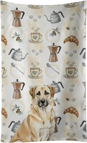 Vista 164 de Caroline's Treasures Afghan Hound - Toalla de cocina para barra de café, terciopelo frontal y lazo de algodón, lavable a máquina Sabueso afgano