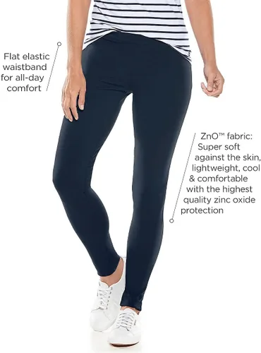 Vista 4 de Coolibar Leggings de verano Monterey UPF 50+ para mujer - Protección solar