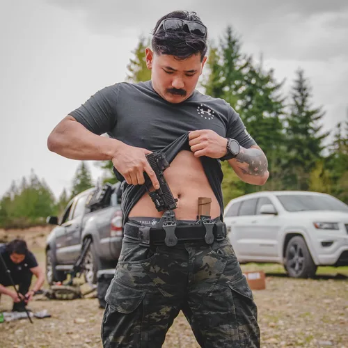 Vista 7 de Alien Gear Photon Mag Carrier - Adjustable Cant, Retention, Ride Height - IWB/OWB Magazine Holder - Sidecar - Mag Holder, Tactical Mag Pouch - Made