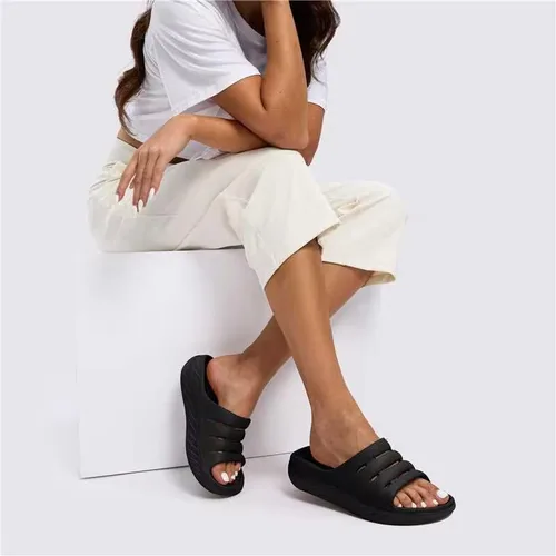 Vista 6 de Sandalias de recuperación para hombres y mujeres, sandalias ortopédicas para fascitis plantar con soporte de arco, unisex, puntera abierta con cojín