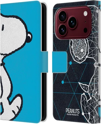 Vista 240 de Head Case Designs Peanuts Charlie & Woodstock Nap Halfs and Laughs - Funda de piel tipo cartera con licencia oficial compatible con Apple iPhone 11