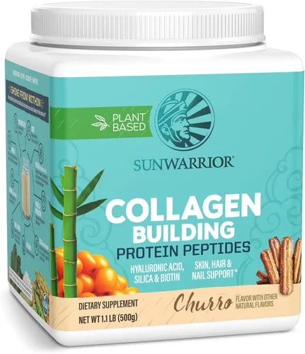 Vista 12 de Polvo de Proteína de Colágeno Vegano para Mujeres con Sílice, Polvo de Colágeno a Base de Plantas con Vitaminas Veganas para Cabello, Piel y Uñas
