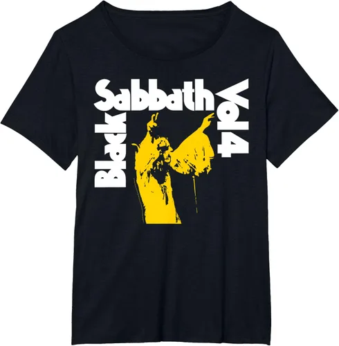 Vista 6 de Black Sabbath Camiseta Vol 4, Negro