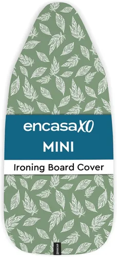 Vista 24 de Encasa XO Funda para tabla de planchar y almohadilla 42"x14" - Acolchado grueso de fieltro de 3mm, ajuste con cordón y bloqueo, fácil de colocar