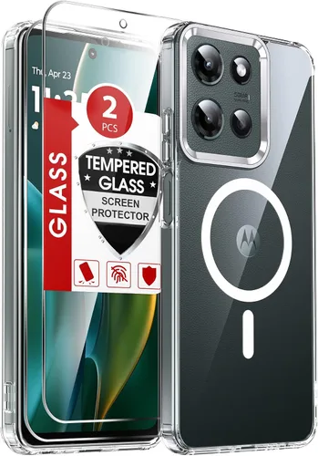 Vista 193 de LeYi Funda para teléfono Samsung-S23: protector de pantalla e imán MagSafe Púrpura