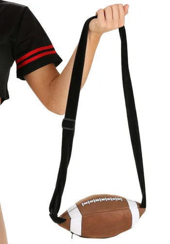 Vista 3 de Bolso Disfraz de Fútbol de Peluche Multicolor