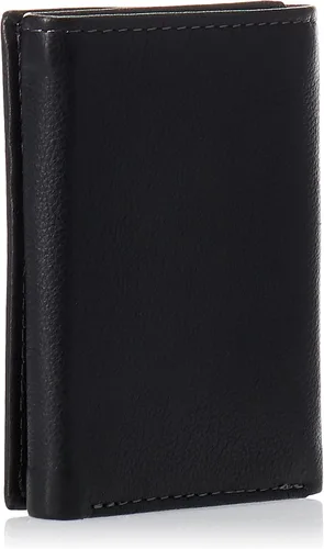 Vista 2 de Timberland Billetera triple de cuero para hombre con ventana de identificación