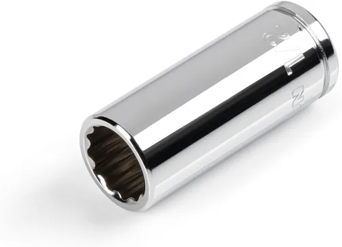 Vista 31 de TEKTON Unidad de 3/8 pulgadas x 1 pulgada de enchufe semiprofundo de 12 puntos SHD14225