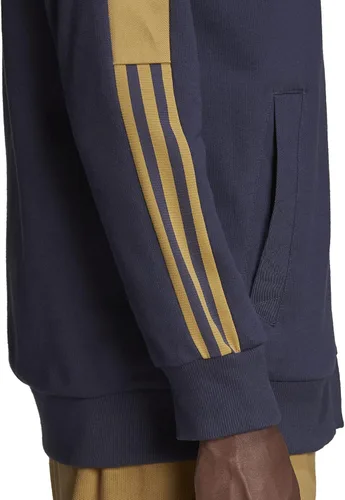 Vista 5 de adidas Chaqueta Tiro para hombre, Azul marino sombra