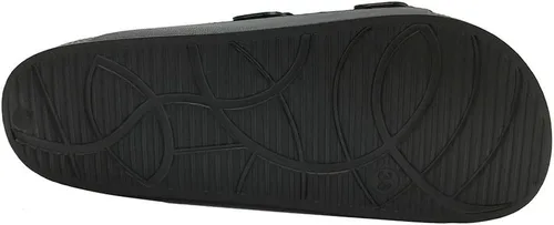 Vista 6 de FUNKYMONKEY Sandalias planas de EVA ajustables con doble hebilla para hombre