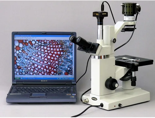 Vista 4 de AmScope Cámara digital de microscopio de video en vivo en tiempo real USB3.0 de 5MP + kit de calibración