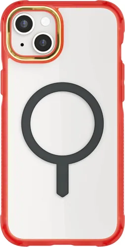 Vista 114 de Ghostek Covert Clear - Funda transparente para iPhone 15 Plus, silicona a prueba de golpes, compatible con accesorios Apple MagSafe, funda Negro