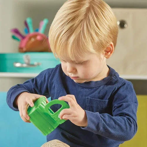 Vista 2 de Learning Resources Peekaboo Learning Jungle Toddler - 10 piezas, a partir de 18 meses, juguetes Montessori para niños pequeños, forma apilable