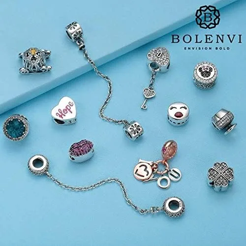 Vista 5 de Abalorio de plata de ley 925 para pulseras y collares Pandora y más bricolaje