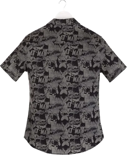 Vista 5 de DC Comics - Camisa de Batman con botones para adulto, estampado y ajuste elástico
