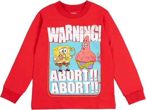 Vista 2 de SpongeBob SquarePants Patrick Squidward 2 Pack Long Sleeve T-Shirts Toddler to Big Kid