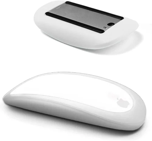 Vista 10 de Magic Mouse - Funda de silicona para Apple Magic Mouse 1 y 2, color azul Suave piel de silicona ultrafina, resistente al polvo, absorbe