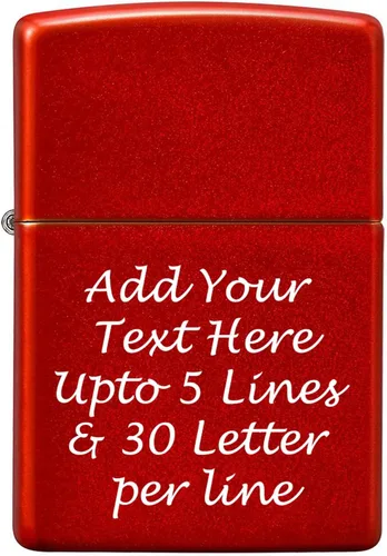 Vista 47 de Mechero personalizado Zippo Classic resistente al viento con grabado (1941 Negro Hielo)