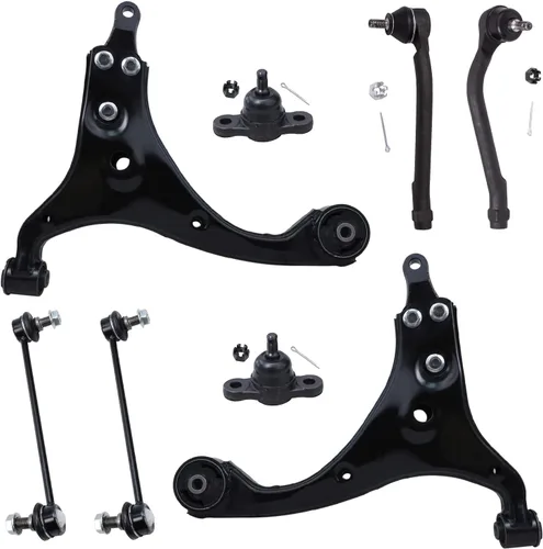 Vista 63 de Detroit Axle - Kit de suspensión frontal de 8 piezas para Chevy Silverado