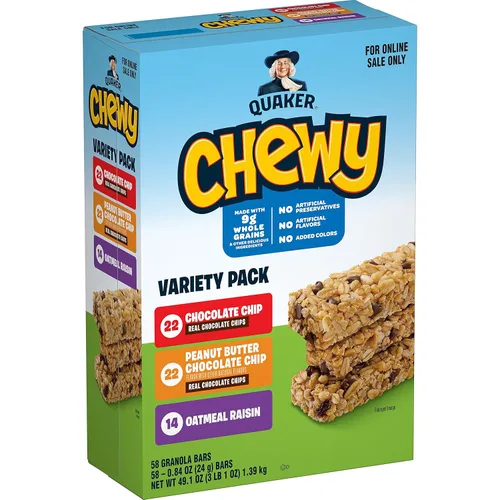 Vista 8 de Quaker Barras de granola masticables, S'mores, 58